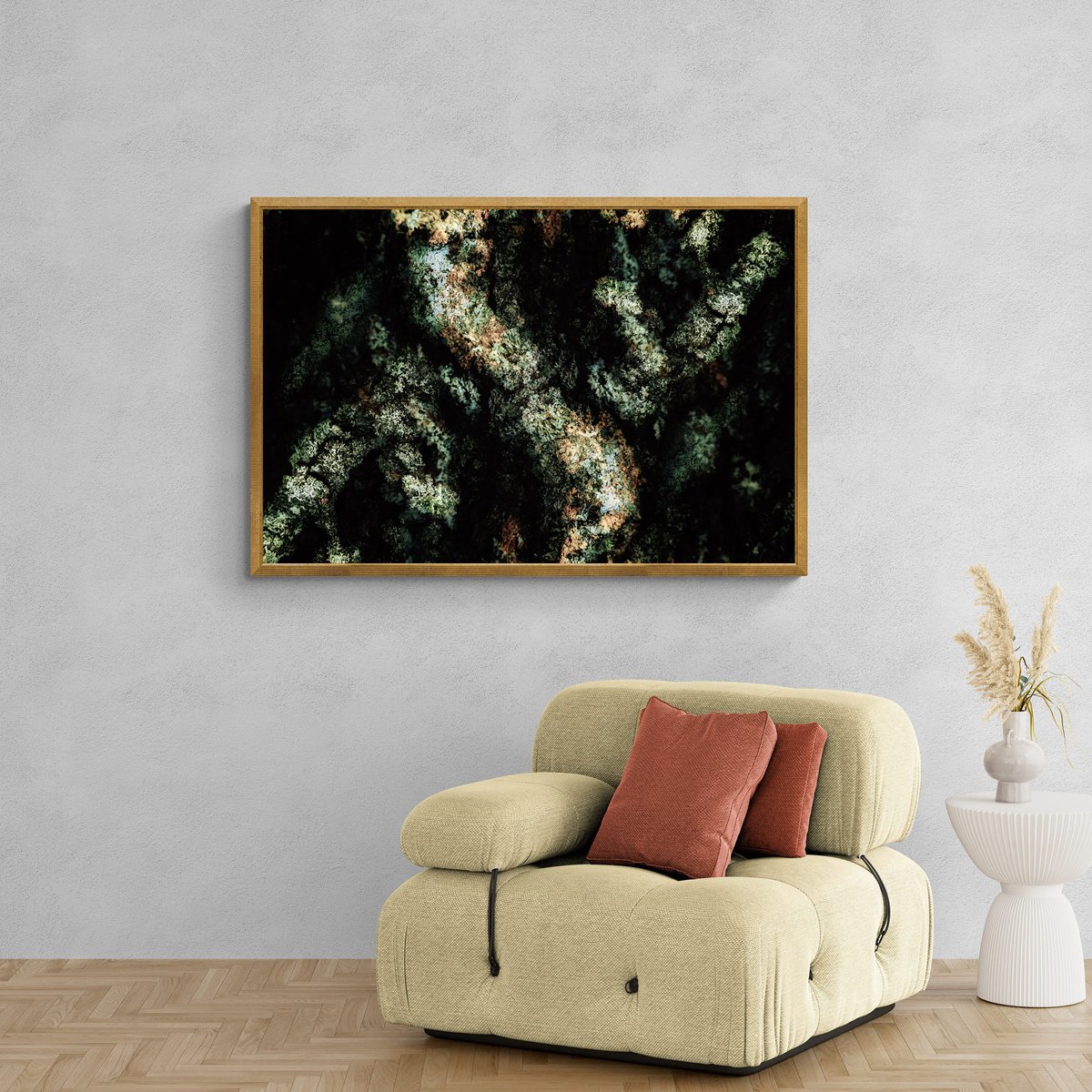 Abstract Botanical Photograph By Karim Carella, 51 X 35", Lifeblood #45, Original Artwork