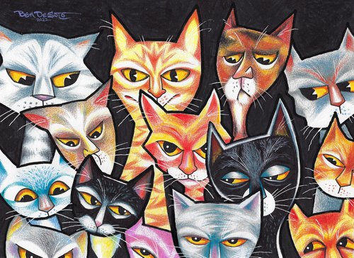 Cats by Ben De Soto