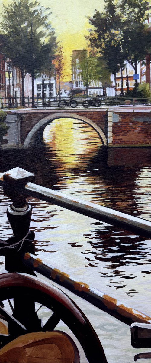 Amsterdam Sunset by Joseph Lynch