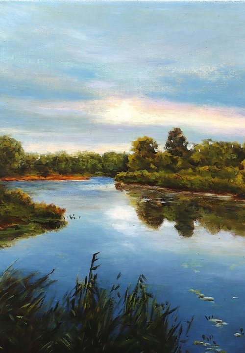 In summer by Oleg Baulin