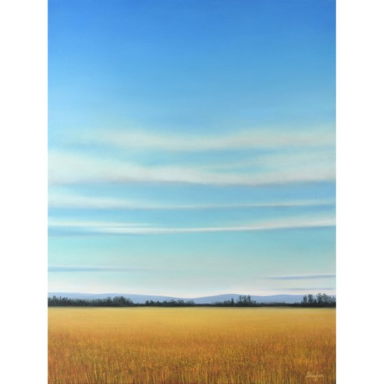 Summer Day - Blue Sky Landscape