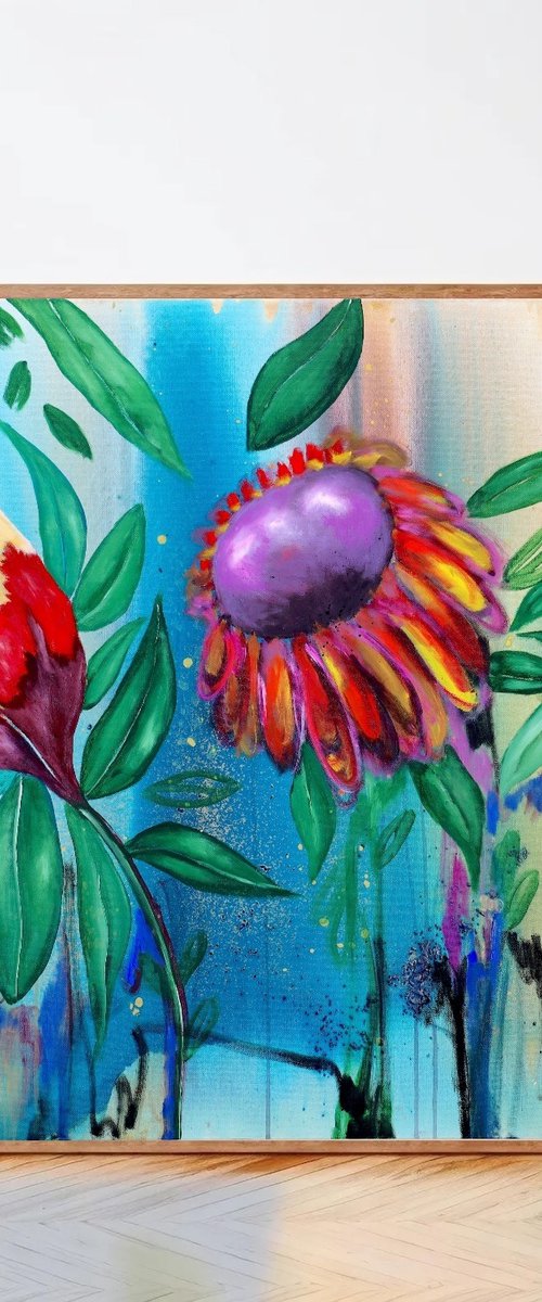 Bloom Anyway by Poovi Art