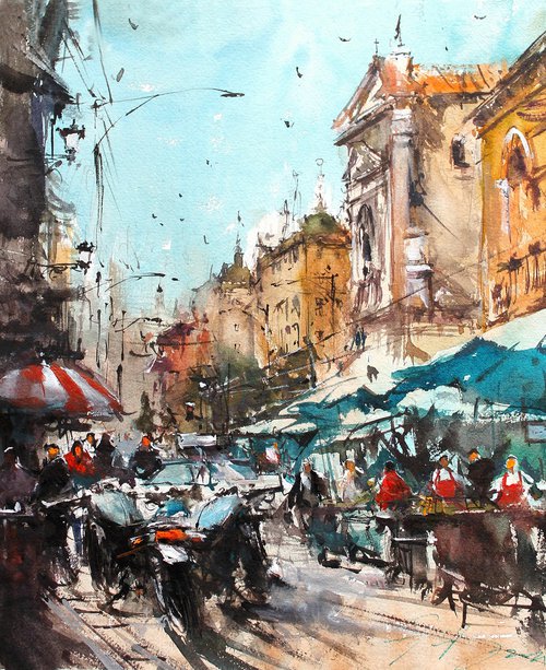 Roma Street Market by Maximilian Damico