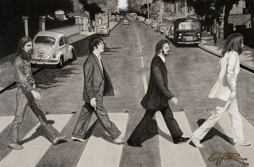 The Beatles - Abbey Road by Guy Roames