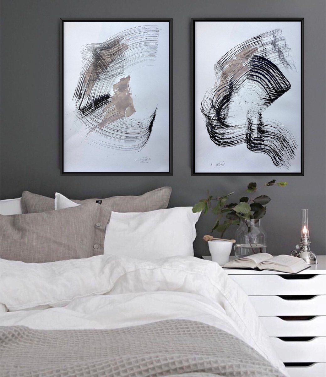 SPECIAL OFFER! Dreamers diptych by Roberta Cervelli