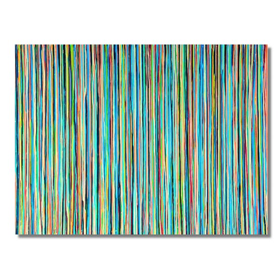 Large Abstract Stripes | The Emotional Creation #216