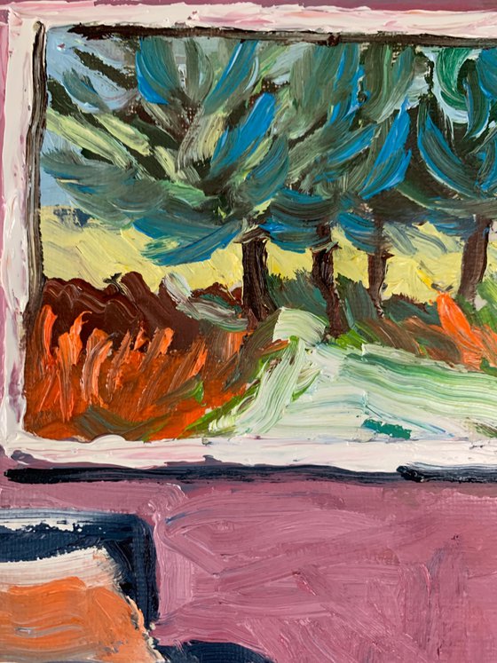 Art Room Interior.