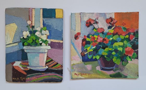 Set of two paintings, 31
