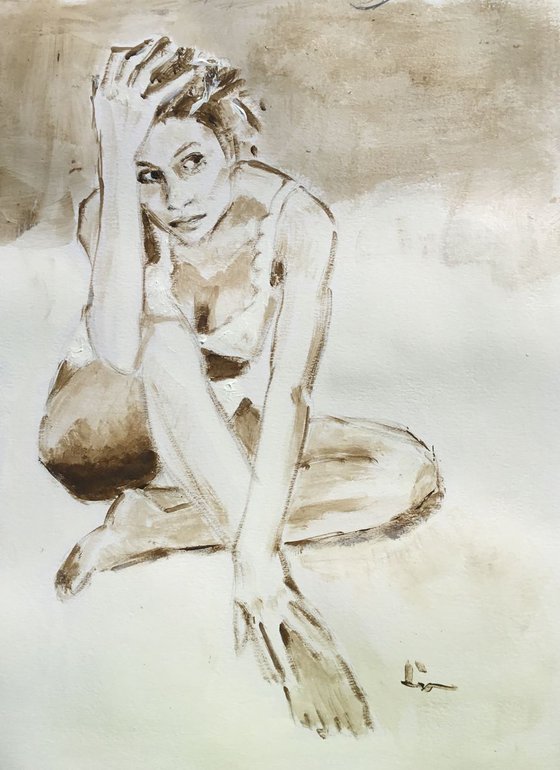 Study in Raw Umber