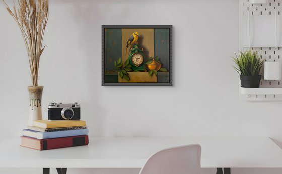 The Oriole and the Green Clock