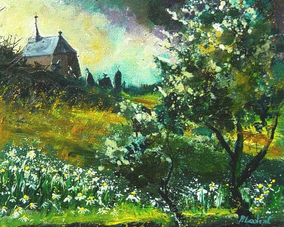 Old chapel in Houroy