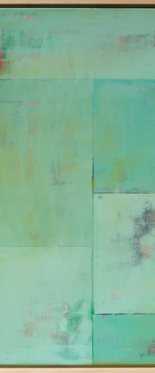 Turquoise Tiles by Ronald Hunter