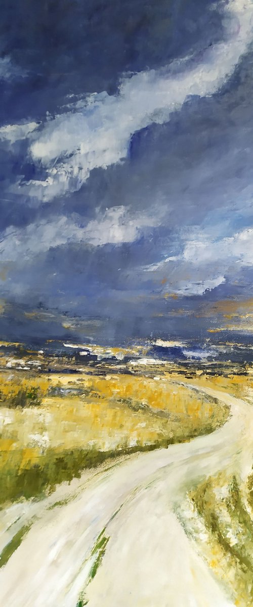 Road to the hills by Maria Karalyos