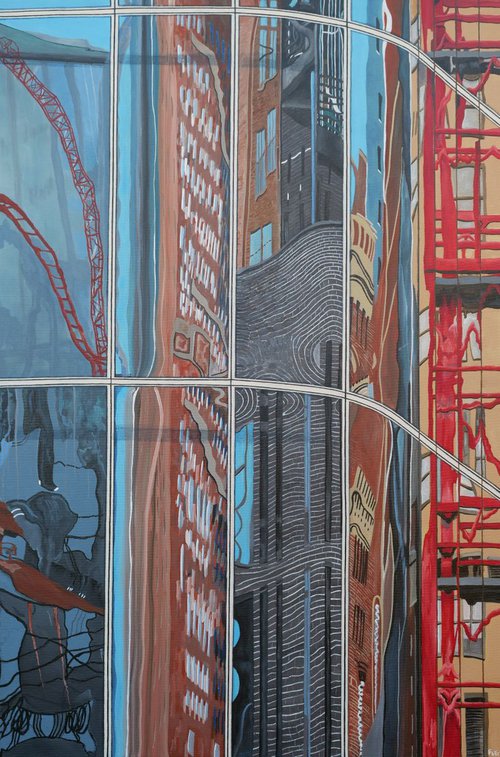 Hudson Yards Reflection 4 by Steven Fleit