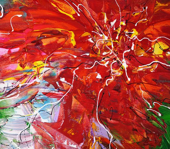 Red Flowery Symphony M 1