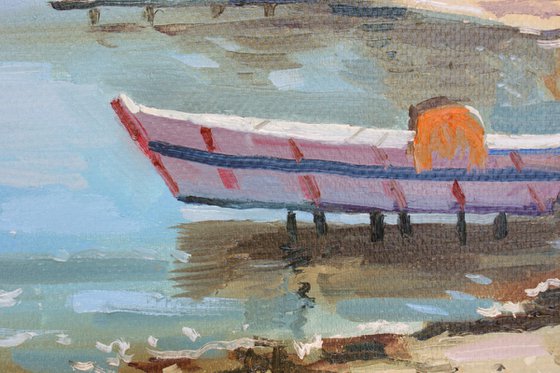 "Spring morning ner the lake"