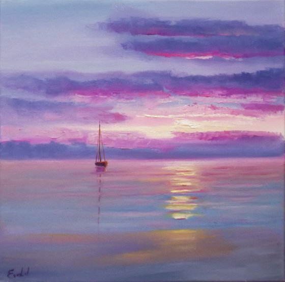 Lilac Sunset