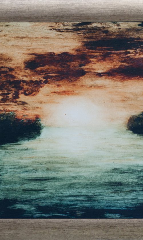 Dusk at the bay by Przemek Kręt