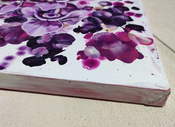 Mauvine, Purple Orchids