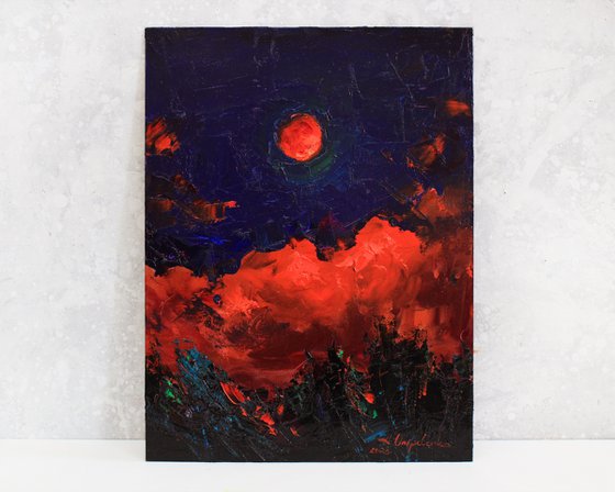 "Red moon"