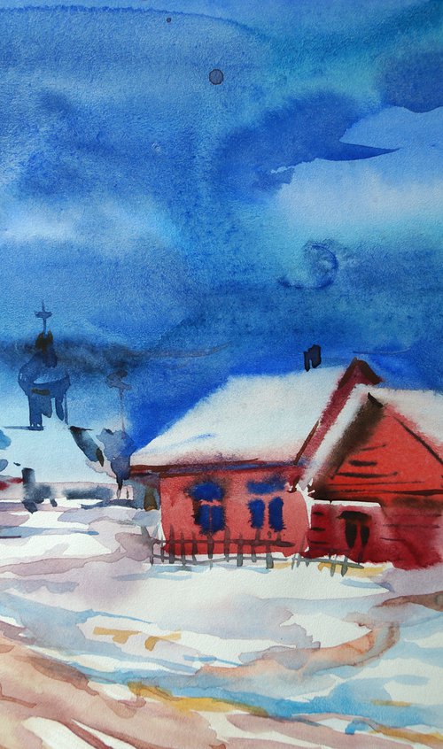 Winter by Yuliia Pastukhova