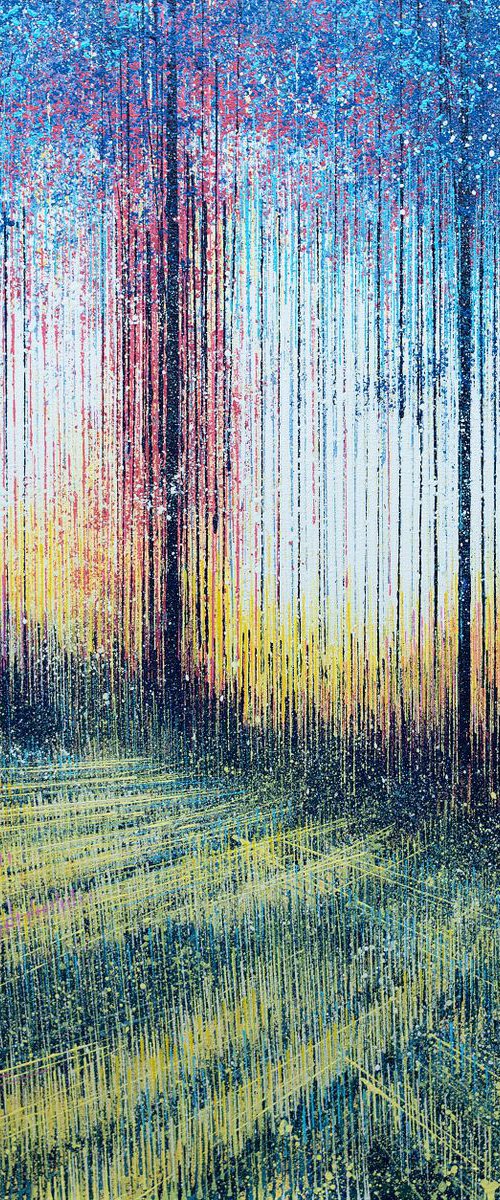 Trees at Twilight by Marc Todd