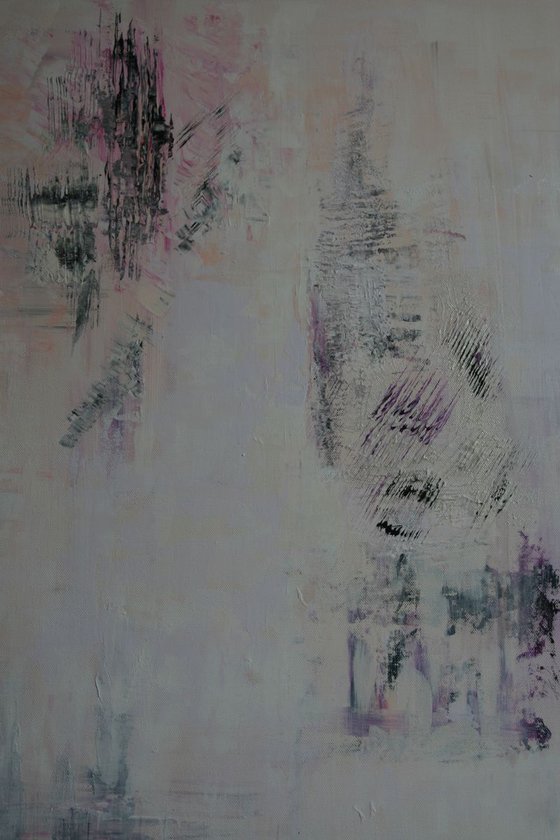 MEMORIES - Large Abstract Painting 80x120 cm