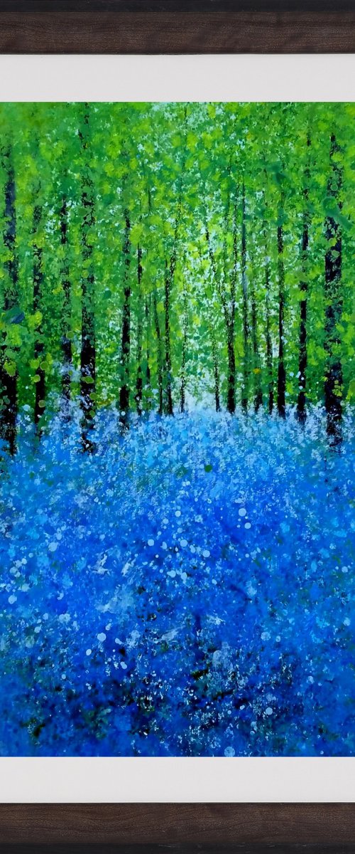 Bluebell Woods III by Jan Rippingham