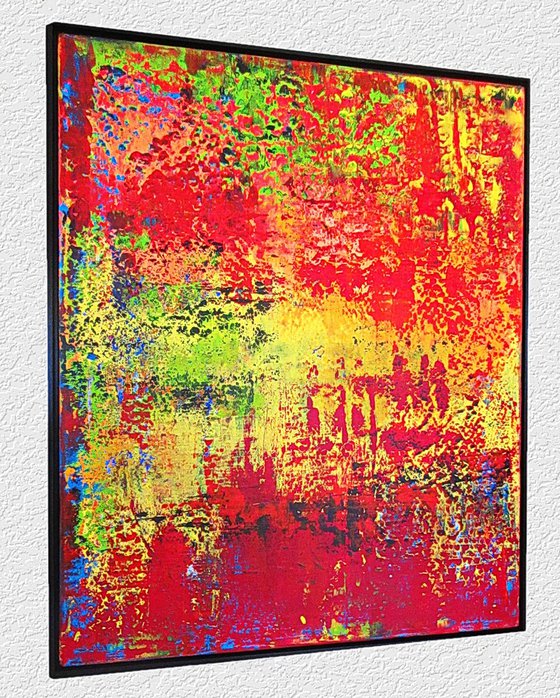 RICHTER MODE - POSITIVE  FEELINGS,  XL,  framed