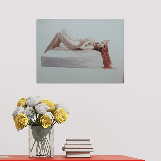 Reclining female nude