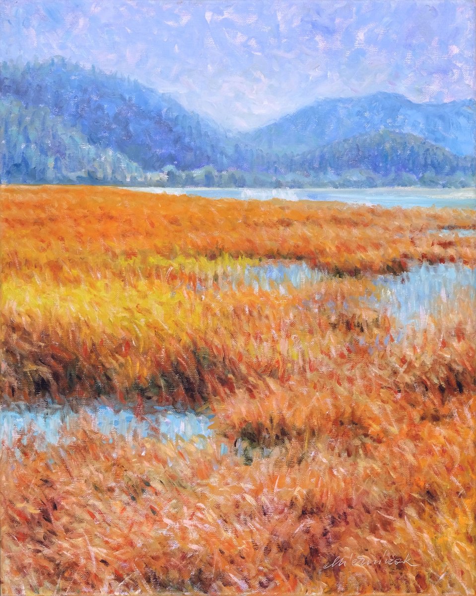 Weitsee 1. (Bavaria) By Richard Mierniczak, 16 X 20, Artwork For Sale On Artfinder