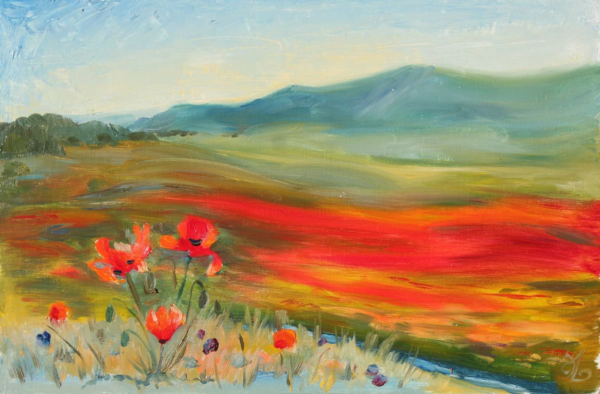 Meadow by Elina Vetrova