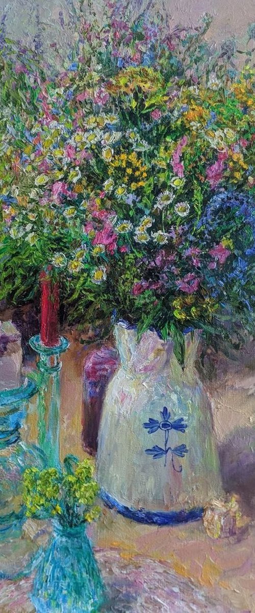 Bouquet of summer flowers by Svetlana Koval (Gunchenko)