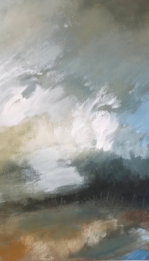 Watching Clouds on the Moor by Belinda Reynell