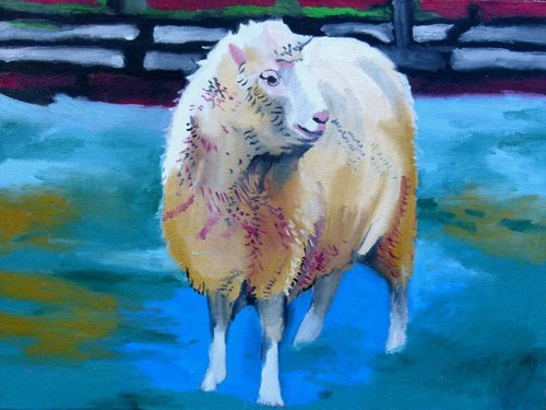 sheep by Soso Kumsiashvili