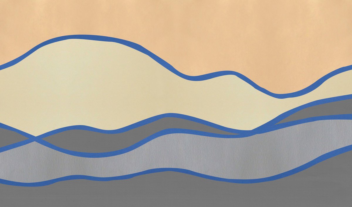  Abstract Landscape #16 By Marina Krylova, 47 X 28, Artwork For Sale On Artfinder