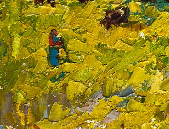 In the autumn meadows