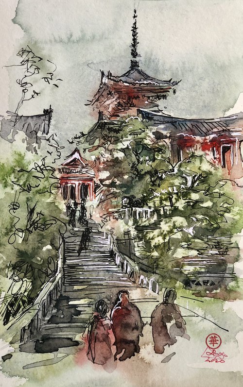 Sketches of Japan#8 by Larissa Rogacheva