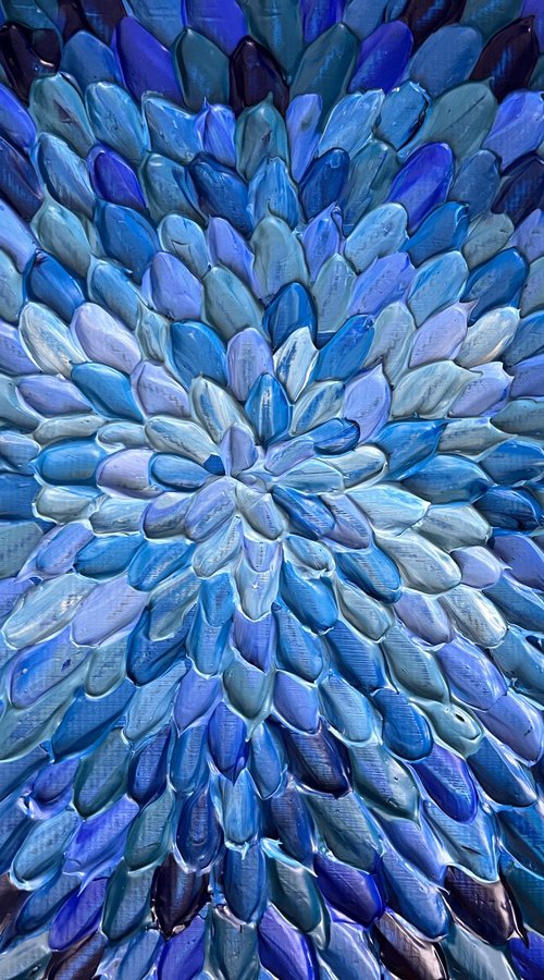Sky (on paper, unframed) by Guzaliya Xavier