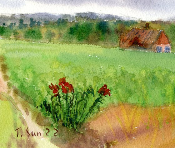 The farm house at the Hellingly, England