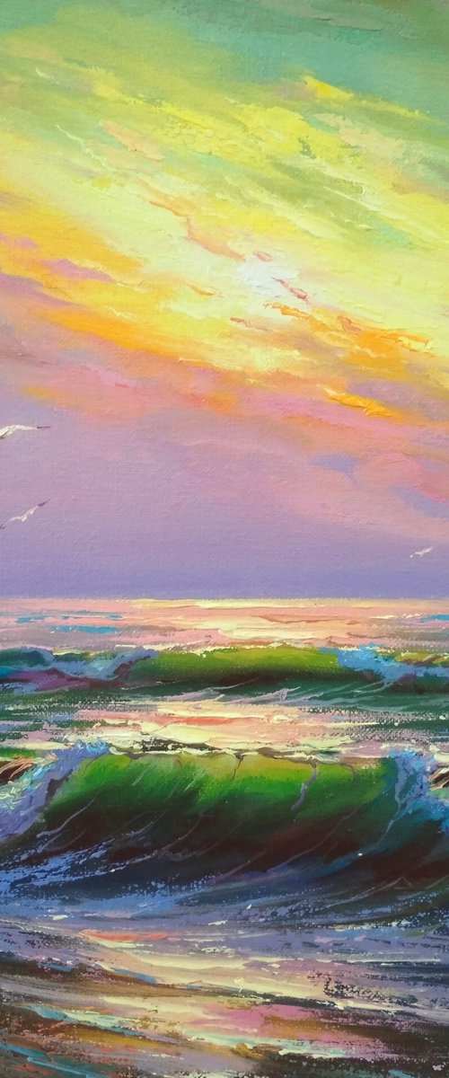 Morning seascape 03 by Andrej  Ostapchuk