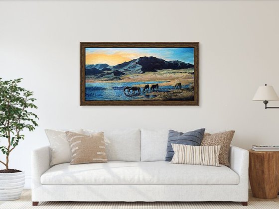 Morning Oasis: (SPACES Series)