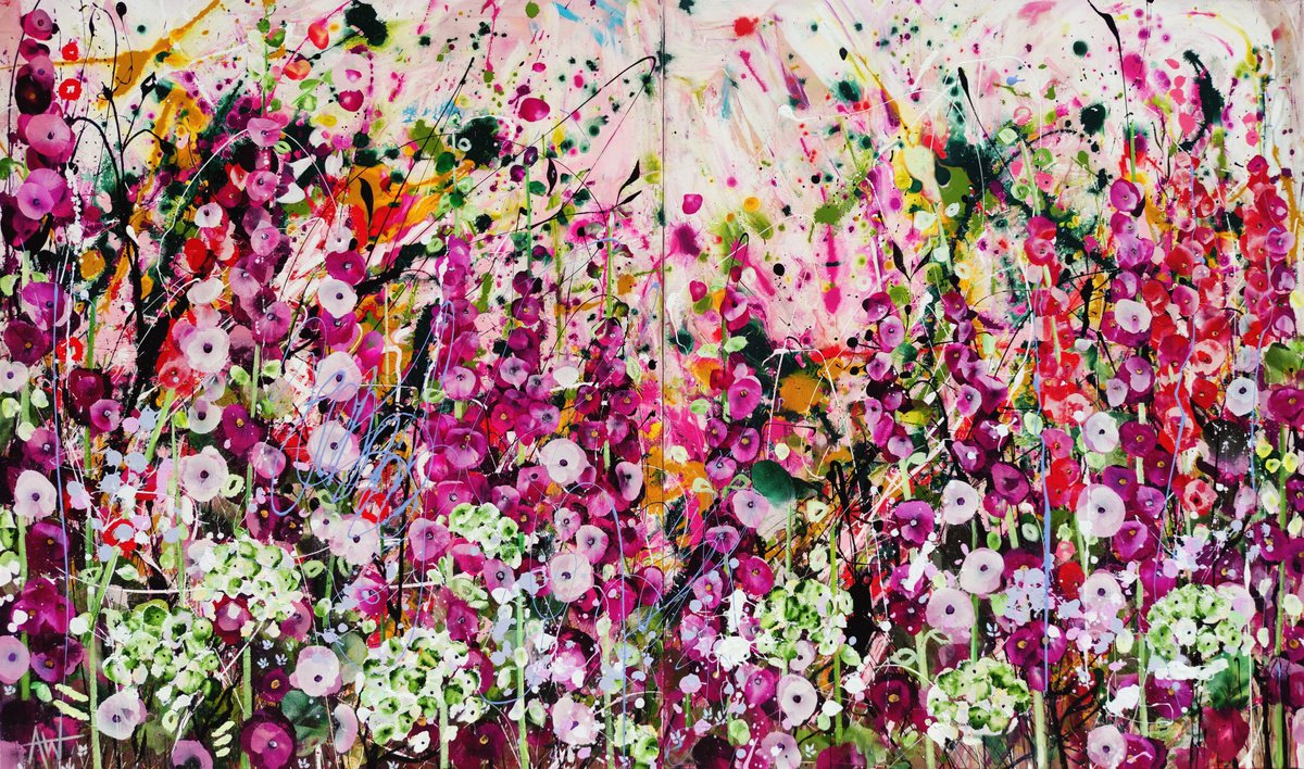Strawberries On A Sunday By Angie Wright, 79 X 47, Artwork For Sale On Artfinder