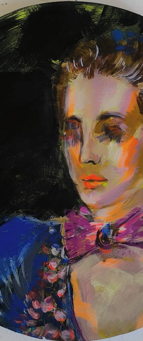 Fading Gaze VII by Antigoni Tziora