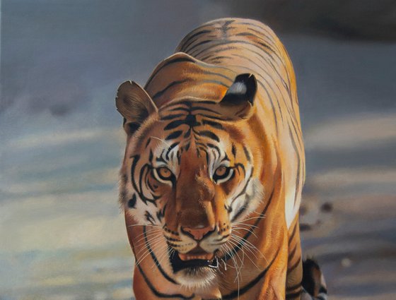 Tiger, Large painting