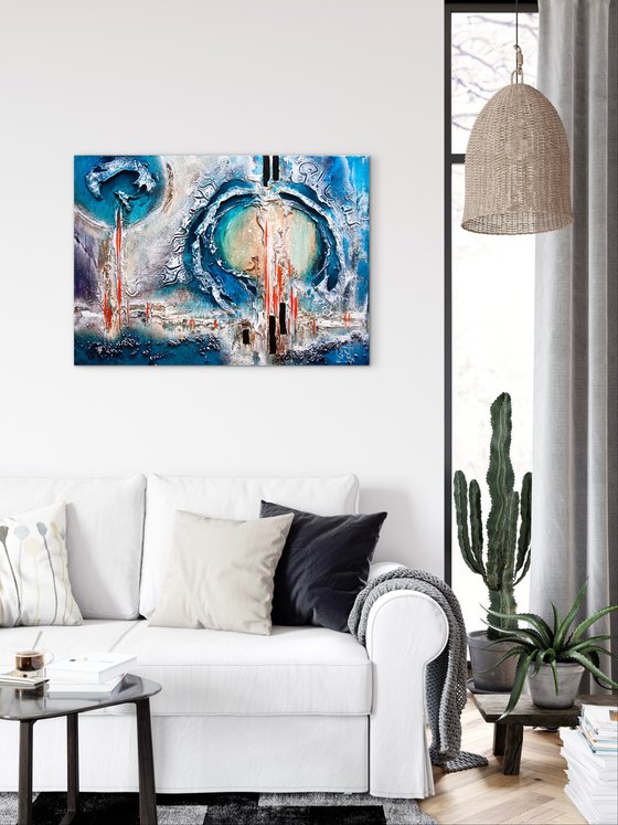 Creation of realities 3D painting