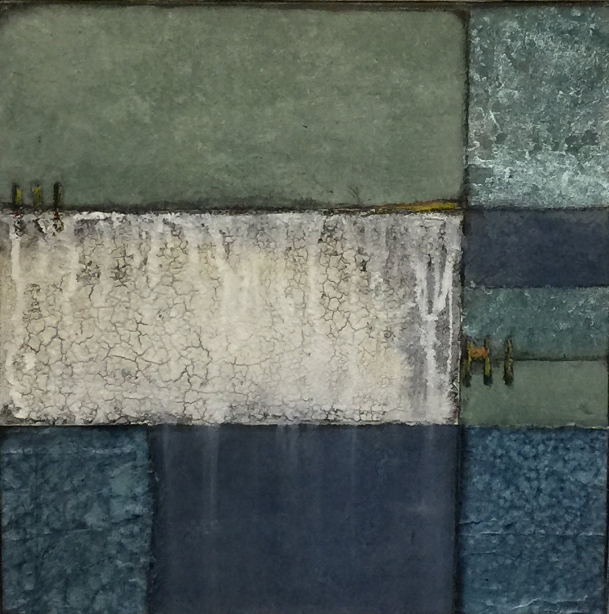 Abstract Acrylic Painting By Irene Gartner, 16 X 16, Mayakoba Dreams 2, Original Artwork