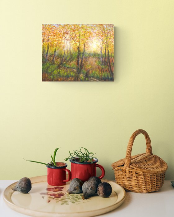 The autumnal forest
