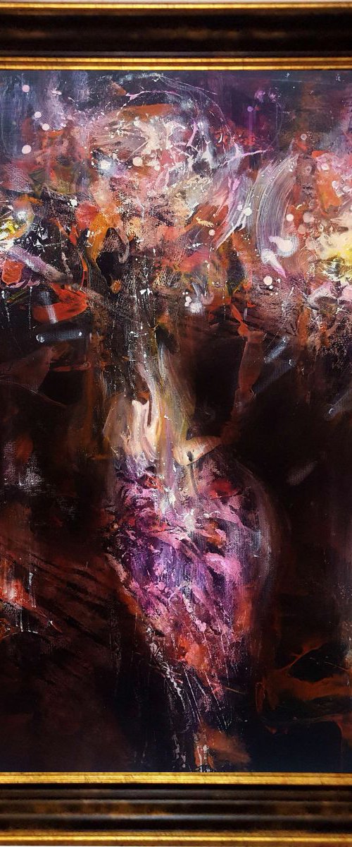 COSMIC STILL LIFE ENERGY FIELDS INCaNDESCENT FIRE amber composition kloska romnian master by Kloska Ovidiu