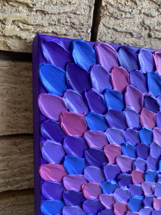 Purple dreams diptych